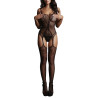 Le Désir Combi sexy Fishnet Lace Noir